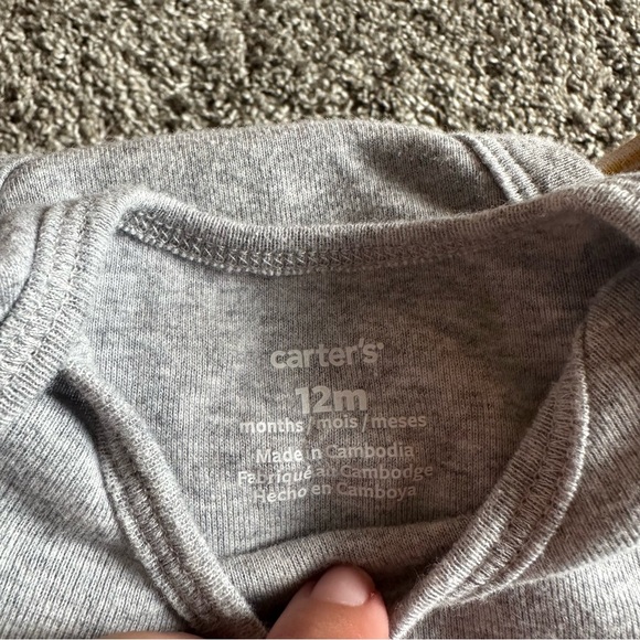 BUNDLE of 14 Carters Short Sleeve Assorted Baby Onesies Bodysuits - Picture 2 of 6